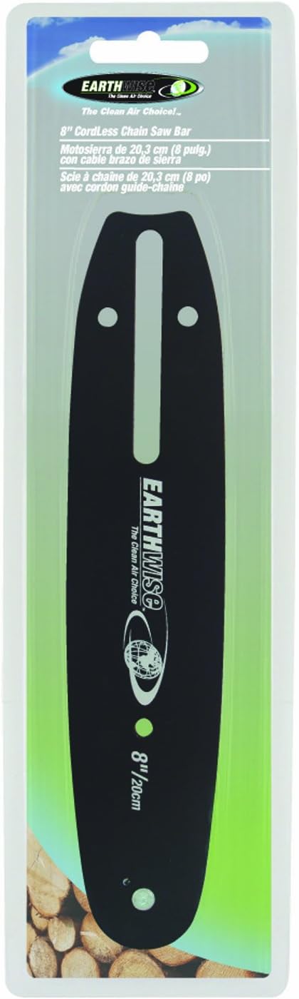 Earthwise CS90082 8-Inch Replacement Chain Saw Bar for Model CCS30008, PS40008, CPS40108, CVPS41008, CAM32008 Chain/Pole Saws