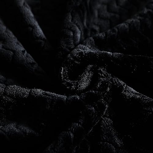 Miniatura 5 de Whale Flotilla Manta de forro polar transpirable para sofá (50 x 70 pulgadas), manta supersuave y mullida para todas las estaciones, ligera y