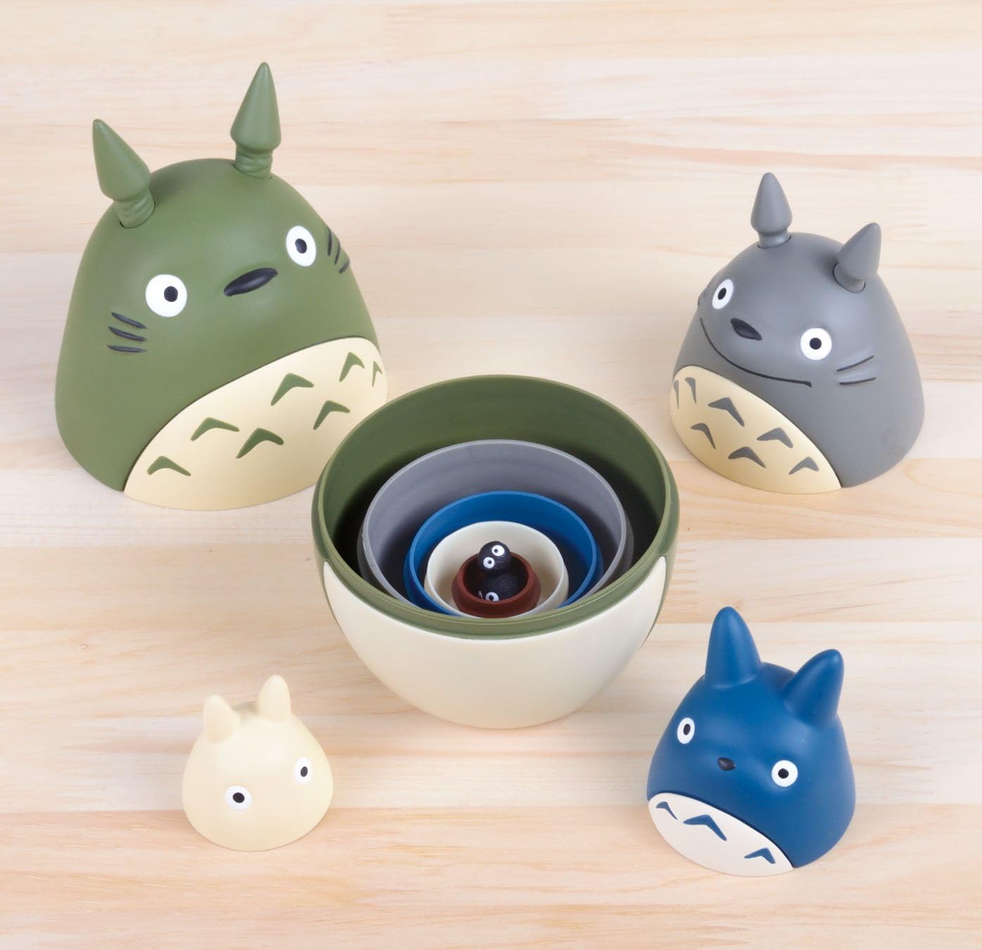 Ensky - My Neighbor Totoro - Totoro Nesting Dolls - Official Studio Ghibli Merchandise - Image 15