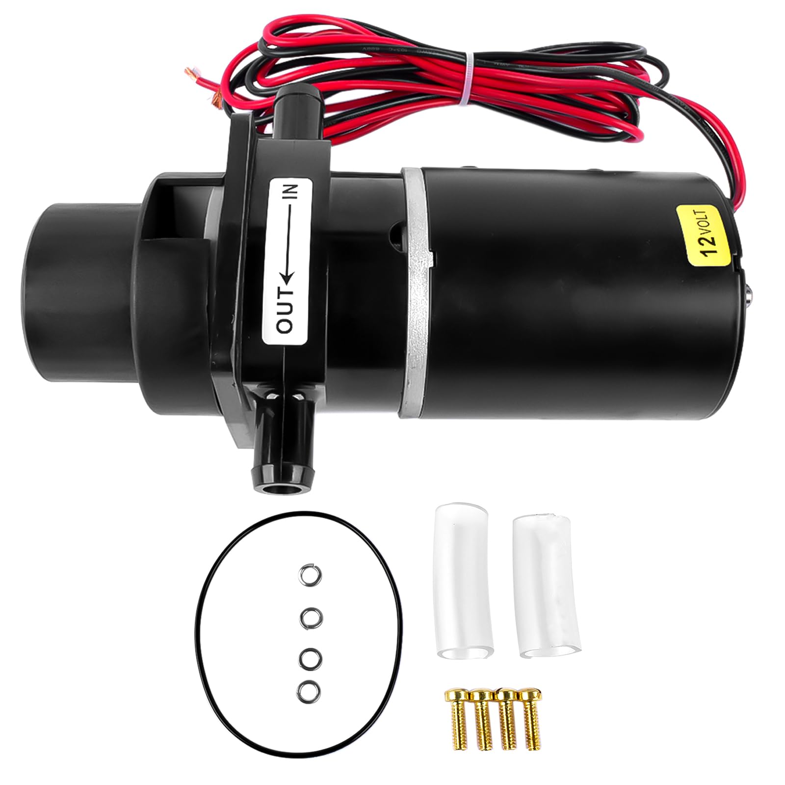 37041-0010 Kit di montaggio secondario per maceratore elettrico marino per WC elettrico di ricambio per Jabsco 37010-Series 12 Volt motopompa per bagni marini e camper