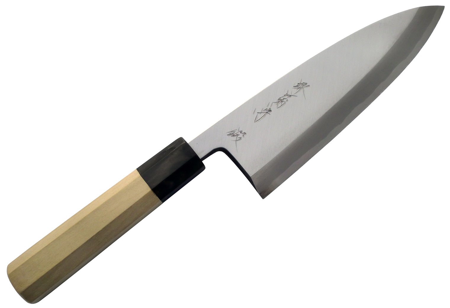【堺菊重　別作】出刃 180mm 最高級 正鋼本鍛錬 Amazon｜堺菊守 白2鋼 「鍛」 出刃庖丁 180mm AA-518｜出刃包丁