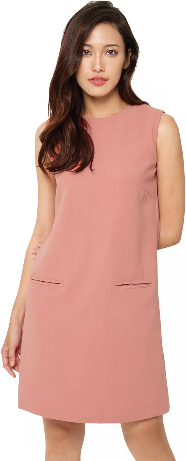 Ly Shift Dress Coral