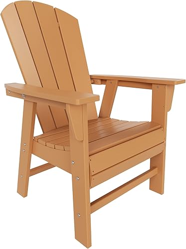 Miniatura 5 de WestinTrends Malibu - Sillas de comedor para patio, sillas Adirondack de madera de polietileno para todo tipo de clima, sillas de restaurante,
