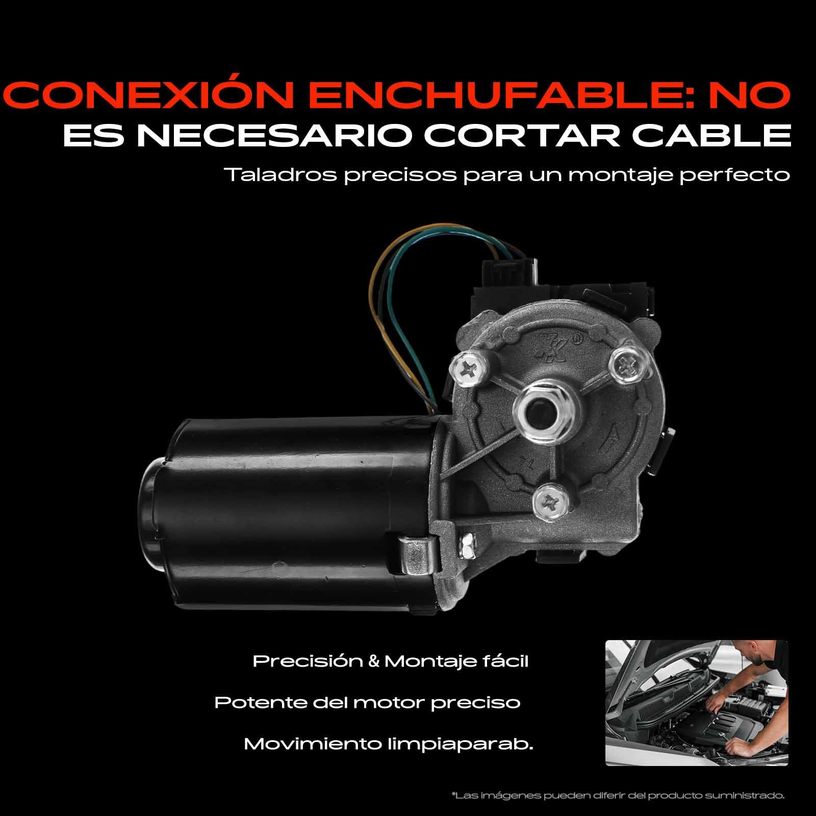 Frankberg Motor limpiapardelisas Compatible con Ducato Bus 230 Jumper Furgoneta 230L Jumper Bus 230P Boxer Bus 230P Jumper Plataforma/Chasis 230 Replace# 99488730