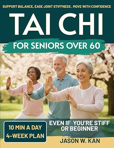Tai Chi for Seniors: Support Balance, Ease Joint Stiffness & Move with Confidence—Gentle 10-Minute Tai Chi Routines (with Seated Options) for Everyday Independence – 4-Week Plan