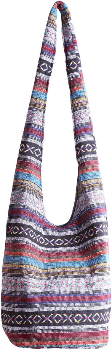 miaomiaojiaEthnic Style Bag Lady's Everyday Crossbody Shoulder Bags Women Tourist Handbag