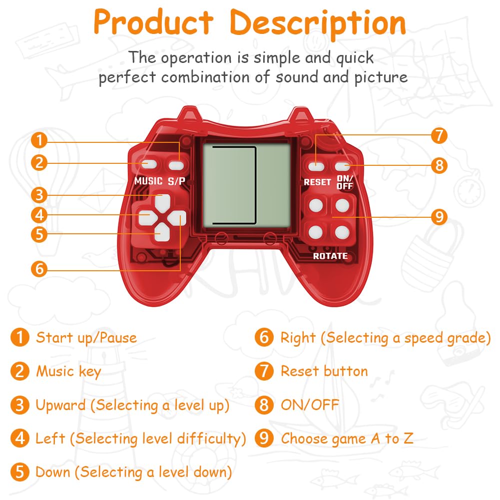 Vicloon 12 Pezzi Portachiavi con Gioco di Mattoni, Bomboniere per Feste di Videogiochi, Articoli per Feste di Compleanno per Ragazzi, Premio Lucky Dip per Ragazzi e Ragazze(12PCS)