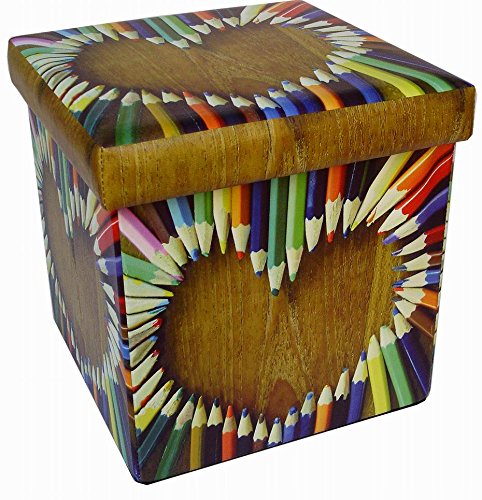 Biscottini Pouf contenedor 32x32x32cm