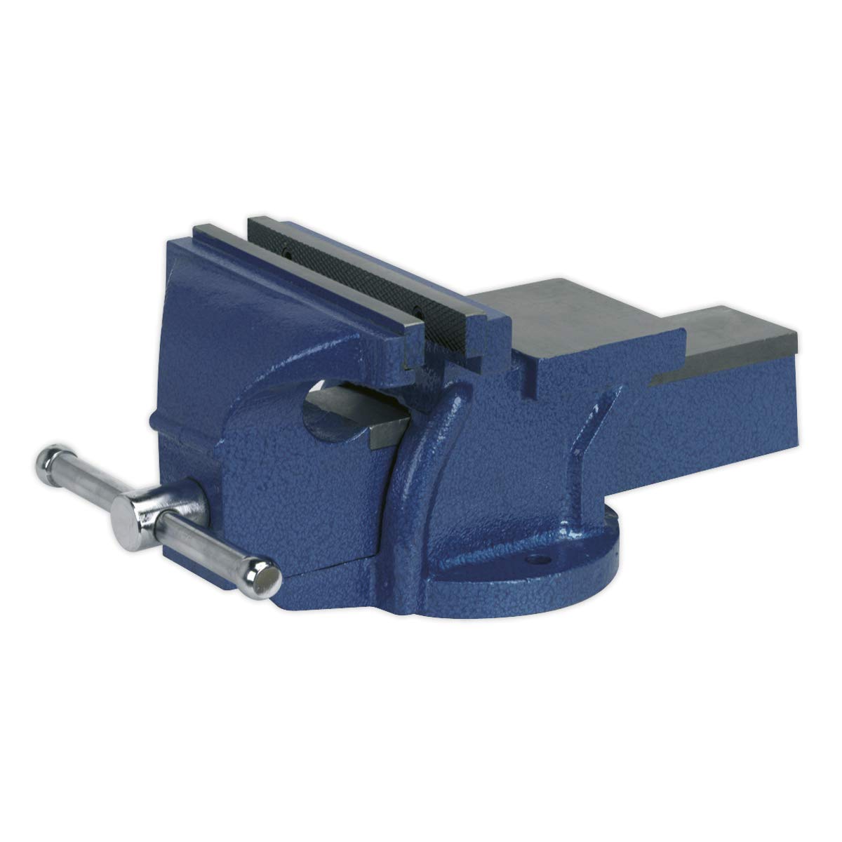 Sealey Blue Cv200e Vice 200Mm Fixed Base Light-Duty