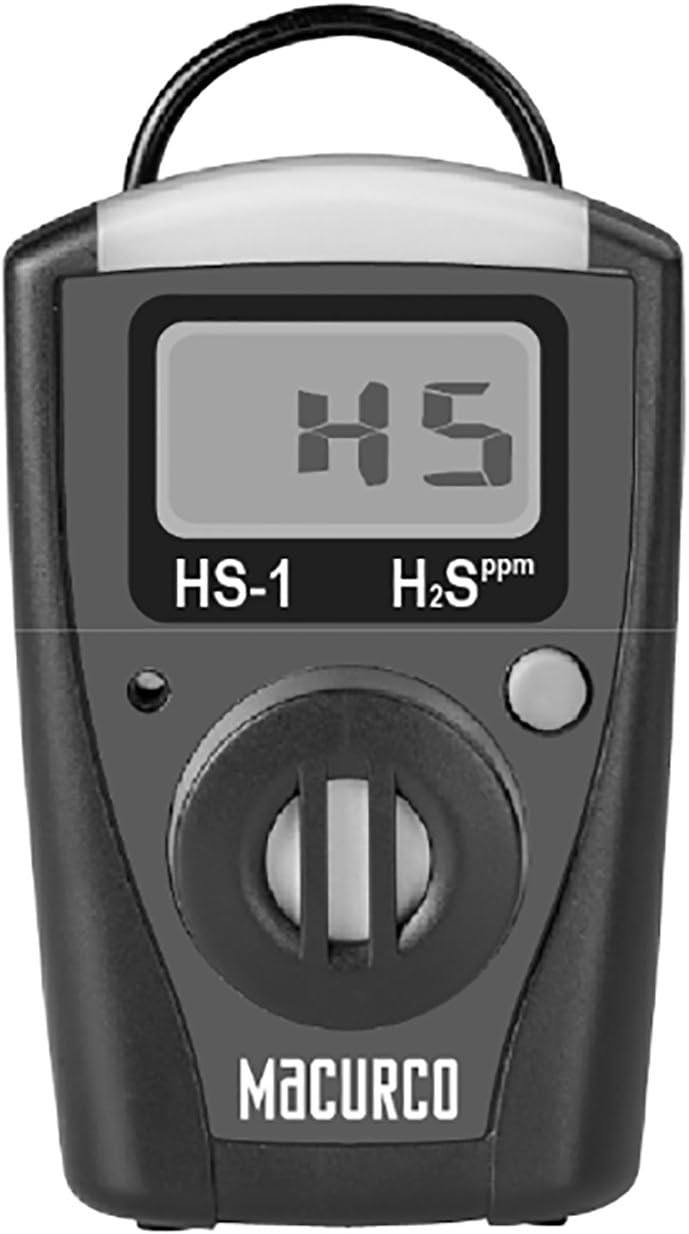 HS-1 Hydrogen Sulfide H2S Single-Gas Monitor