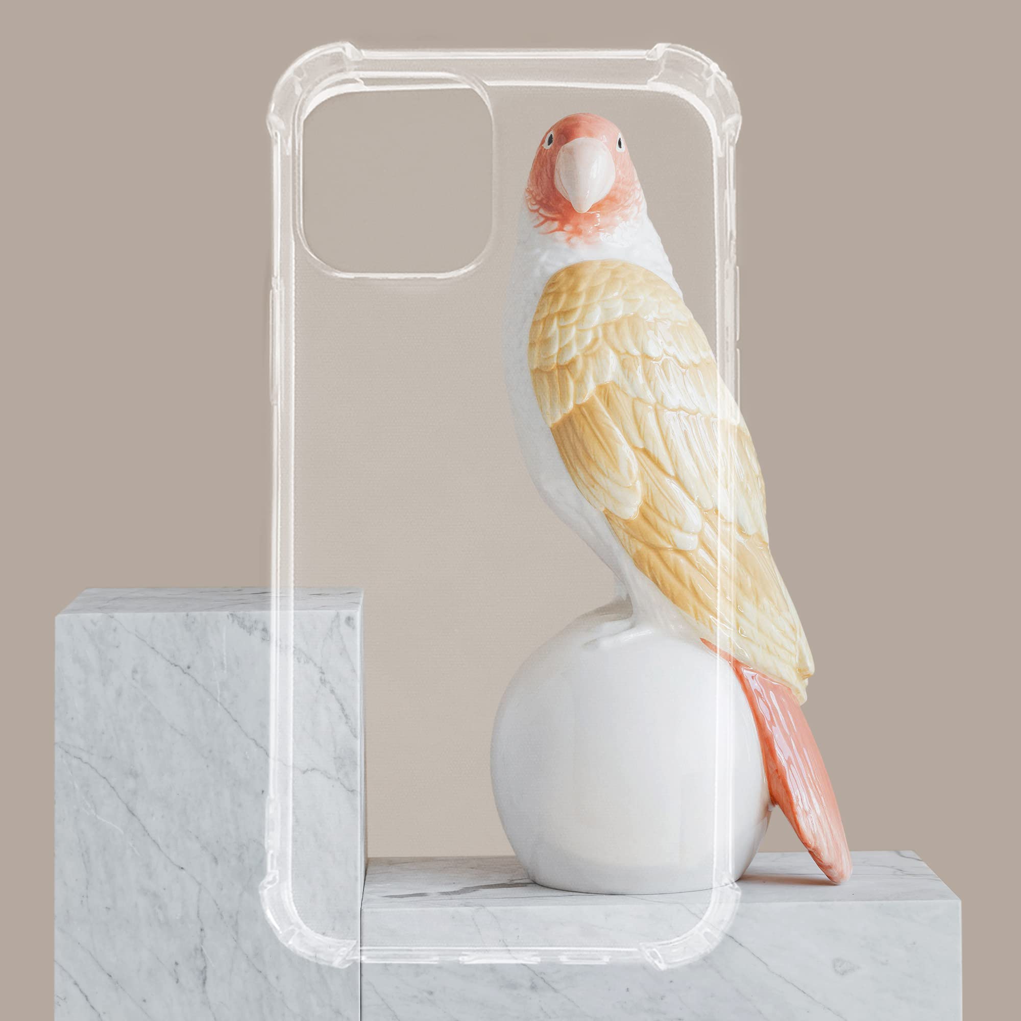 GANAN Cover Trasparente Antiurto Per IPhone 12 E 12 Pro (6.1''): Angoli Rinforzati, Precisione Ritagli