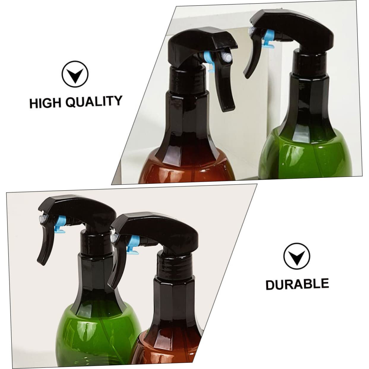 FRCOLOR 6stücke Sprühflasche Für Nebelzerstäuber Und Gießkanne Für Gartenpflege Langlebig Für Friseursalons Pflanzenbewässerung