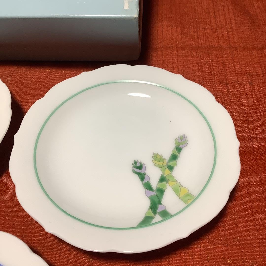 Amazon.co.jp: 食器深川製磁野菜絵柄皿5枚セット : ホーム＆キッチン