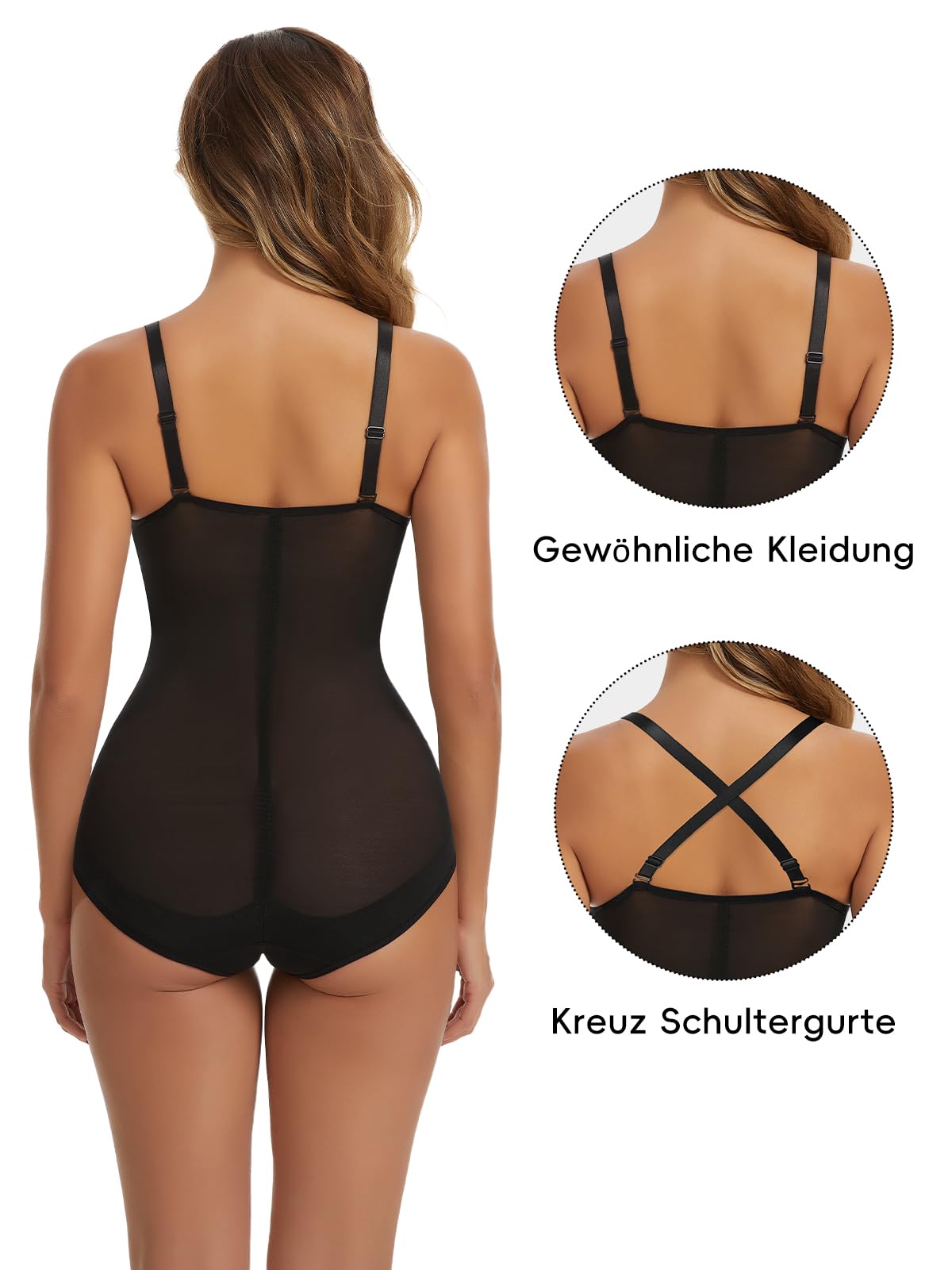 Joyshaper Body Shaper Damen Shapewear Bauchweg Bodysuit Figurformende Miederbody Stark Formend Shaping Bodysuits