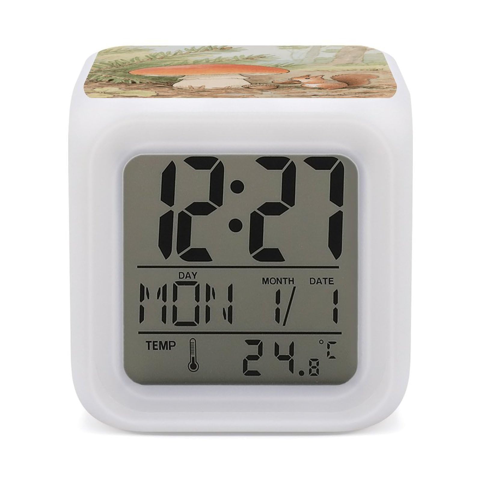 Reloj despertador digital inteligente para acabar con las mañanas difíciles en casa