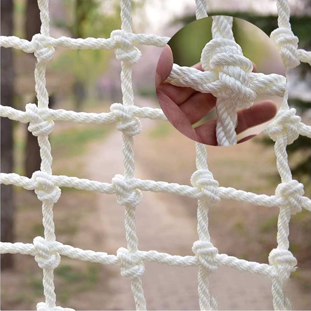 子供用屋外フィルムクライミングネット屋外用プレイセット、セーフティネットナイロンロープネットブランコセット用カーゴロープカーゴネット大メッシュブリ 子供用屋外フィルムクライミングネット屋外用プレイセット、セーフティネットナイロンロープネットブランコセット用カーゴロープカーゴネット大メッシュブリ