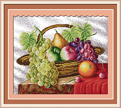 Kit d'art diamant bleu de fruits pour une décoration murale de salon moderne