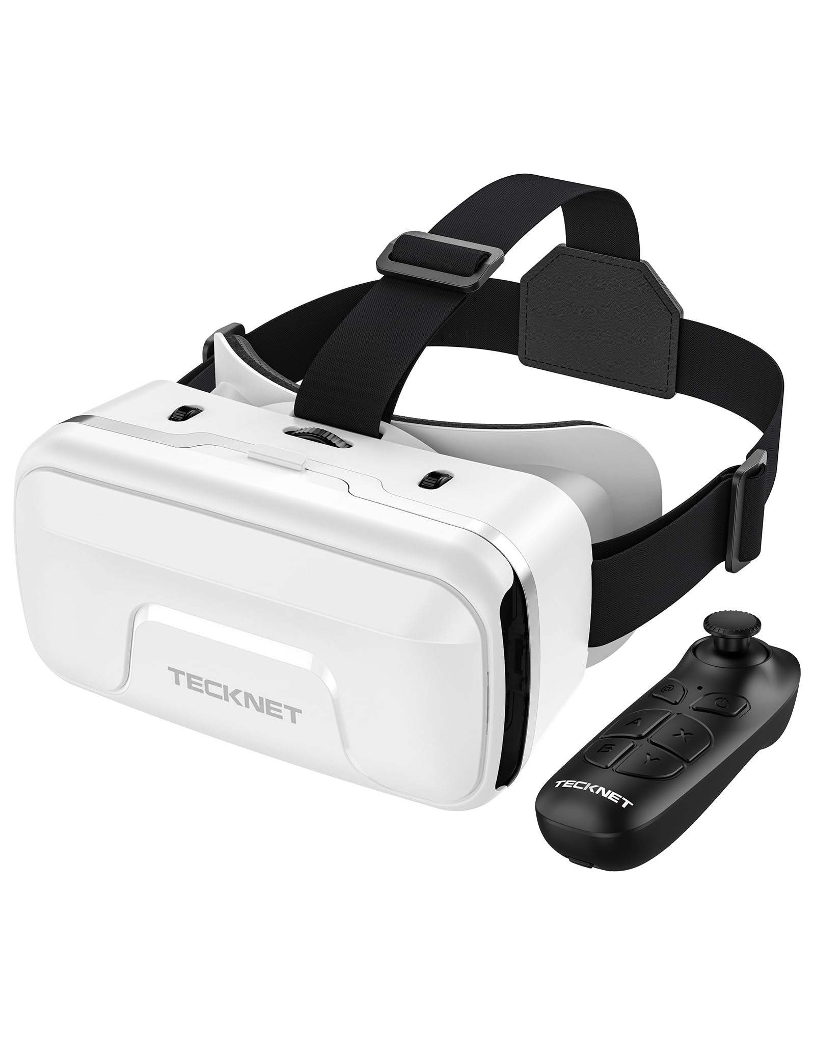 TECKNET VR Headset for Phone with Controller