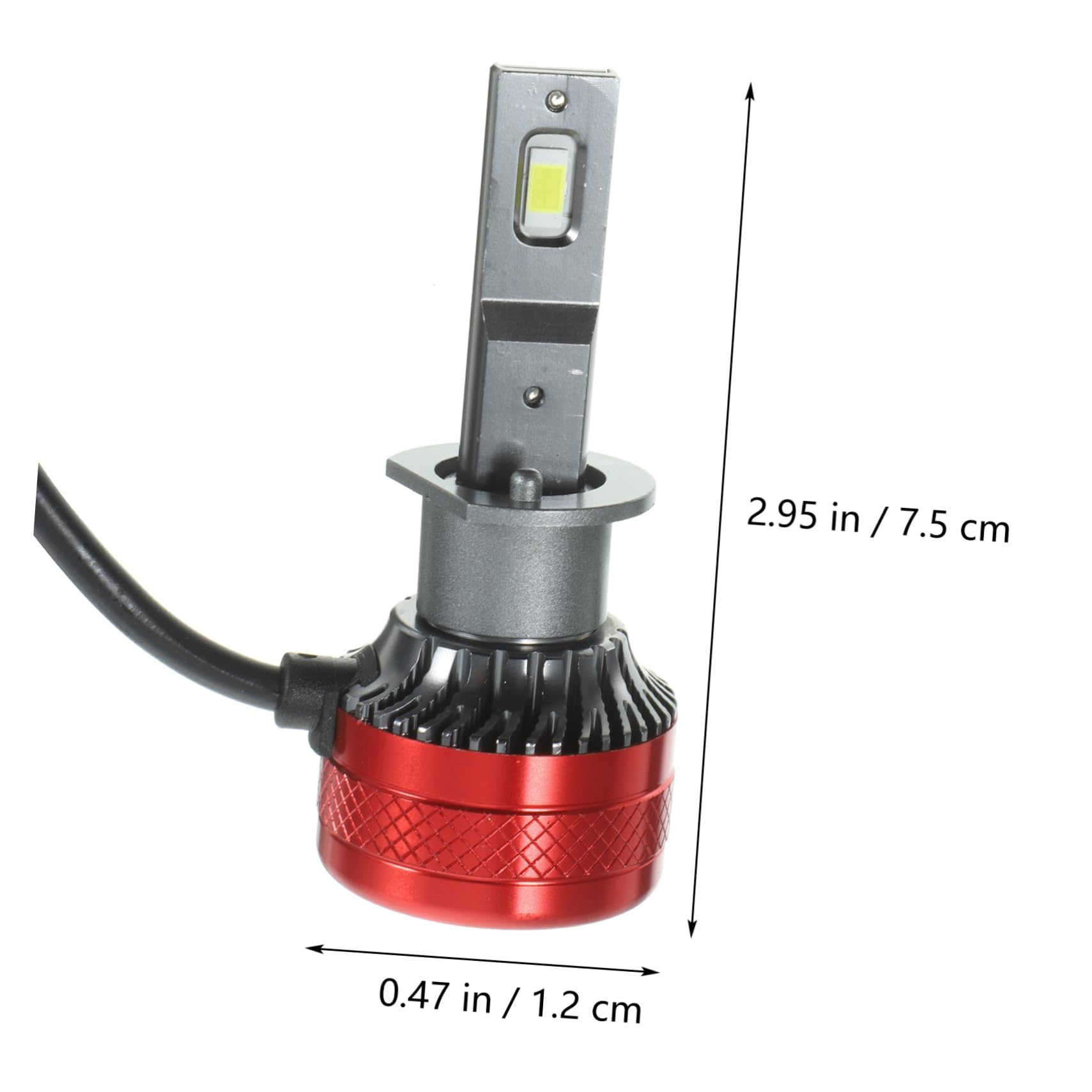 Lampadine LED per Fari Auto H1, Coppia in Alluminio | Ricambio Fari Anteriori, Illuminazione Stabile e Massima Luminosità, Visibilità Notturna Migliorata
