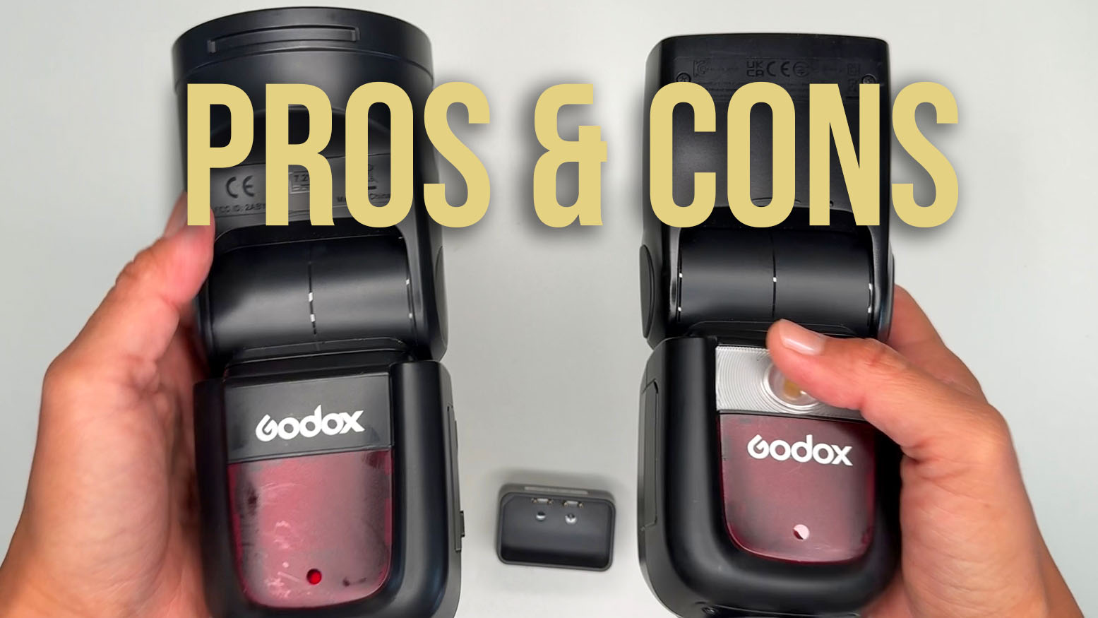 Watch Which is Best? Godox V1 VERSUS V860III Camera Flashes on