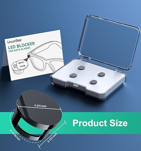 Miniatura 9 de Cubiertas ajustables de bloqueo de luz LED para RayBan Meta Wayfarer, Skyler, Oakley, accesorios de techo, cubierta LED de plástico para meta gafas,