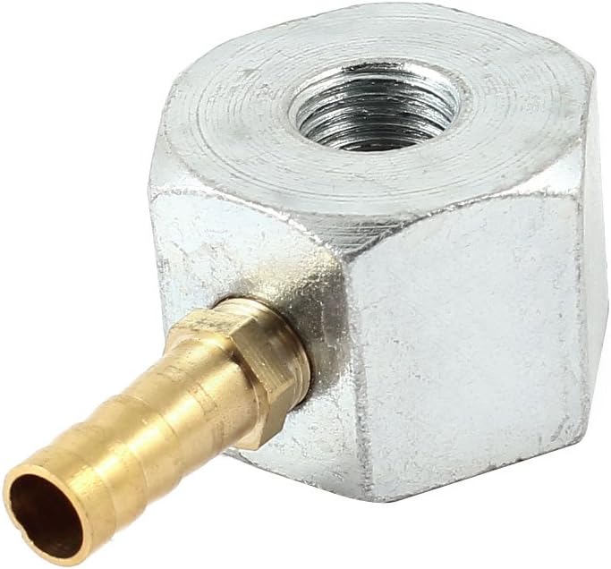 Sourcingmap 1/4PT Female Thread One Outlet Coolant Magnetic Base Stand