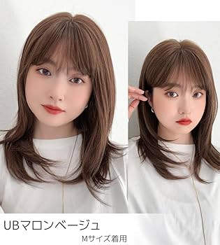 Amazon.co.jp: [ブライトララ] 素肌ウィッグ 接触冷感 ウィッグ