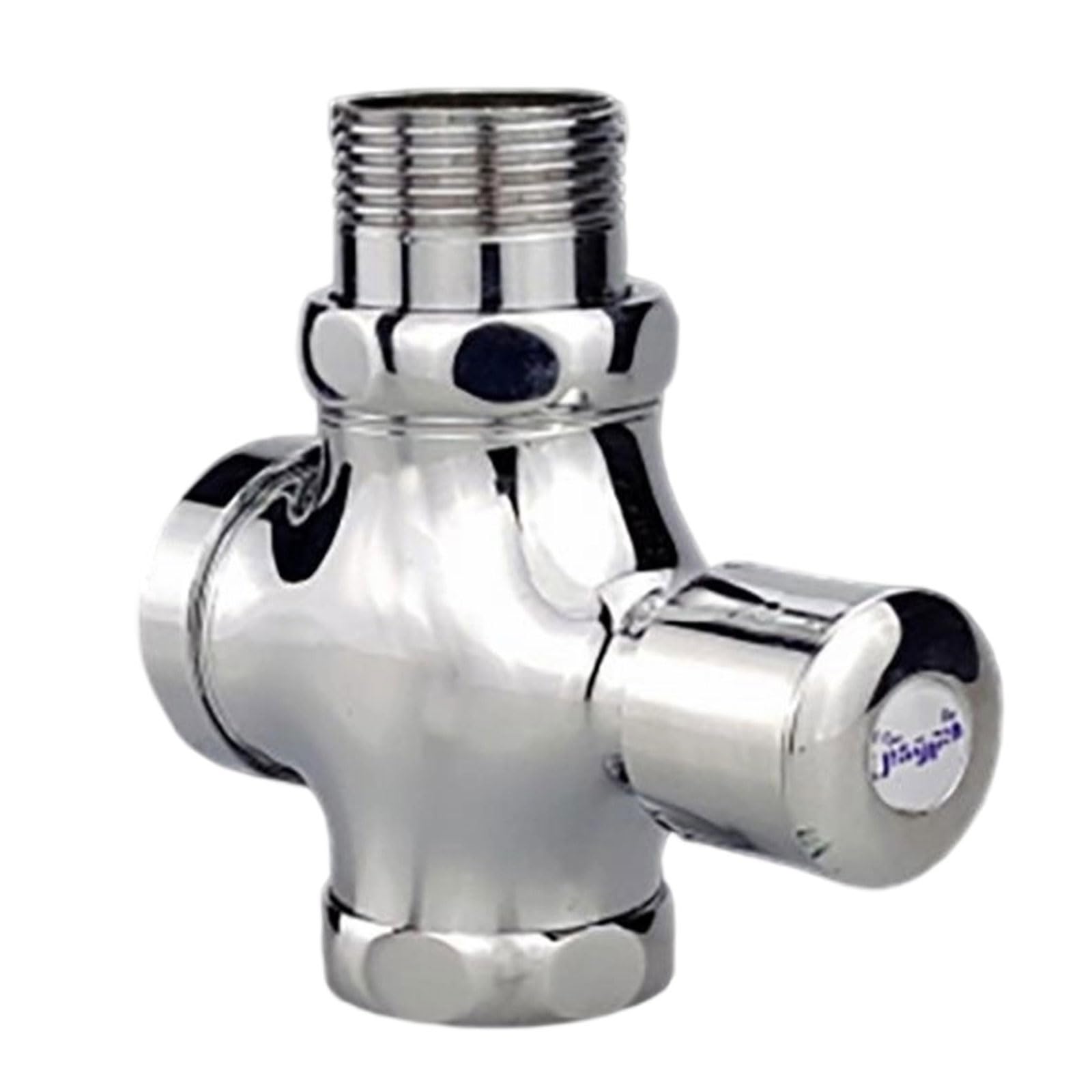 Msioytog 6 Point Alloy Body Erosion Resistant Delay Action Press Type Water Valves Water Saving Press Operated Flush Valves For Sanitary Wares Brass Squat Toilet Flush
