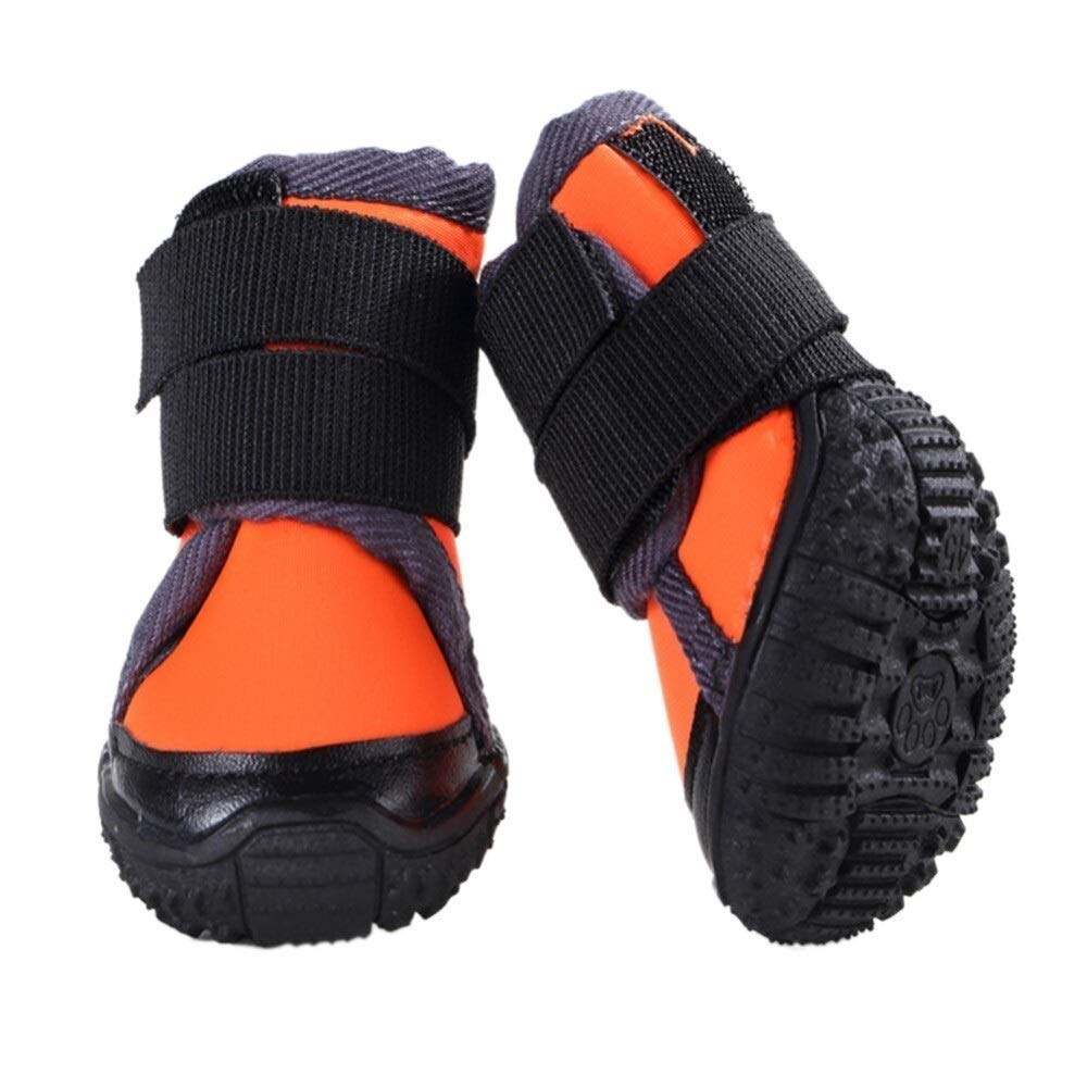 Zhexundian 2020 Zapatillas de Deporte de Perro, Pequeño Mediano Grande Perro de Deportes al Aire Libre Perro Botas, Escalada Zapatos Impermeables for Perros de tamaño Antideslizante