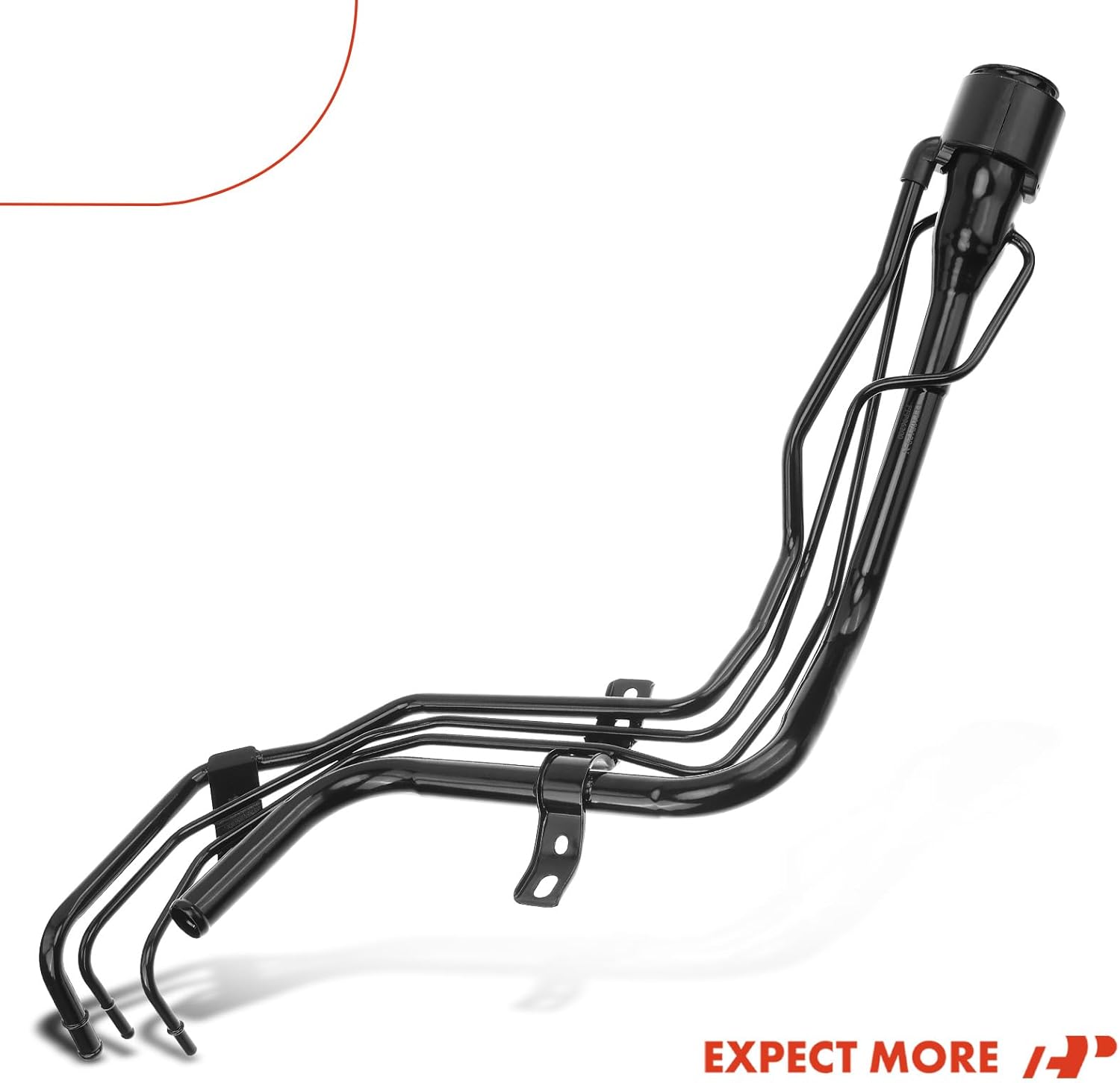 A-Premium Fuel Tank Filler Neck Pipe Hose Compatible with Toyota RAV4 2001-2005 L4 2.0L 2.4L Petrol Sport Utility, Replace# 77210-42051
