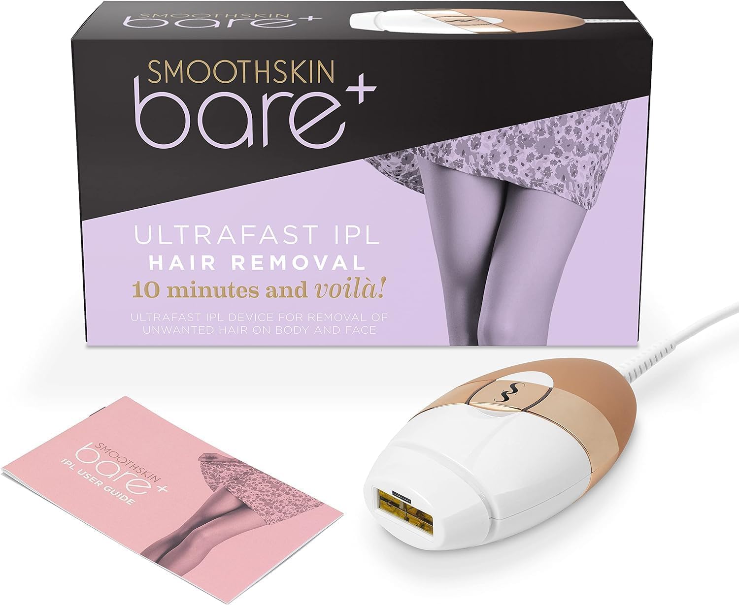 スムーズスキン bare plus 脱毛器 レディース メンズ 脱毛器 家庭用光