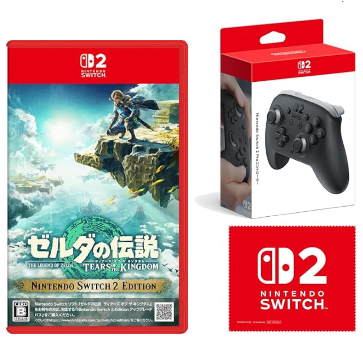 Nintendo Switch Proコントローラー ファイバークロス同梱 Amazon.co.jp: ゼルダ無双 封印戦記 -Switch2 +【任天堂純正品