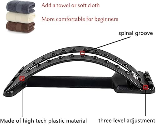 Miniatura 3 de Magic Back dispositivo de apoyo lumbar para alivio de dolor de espalda superior e inferior