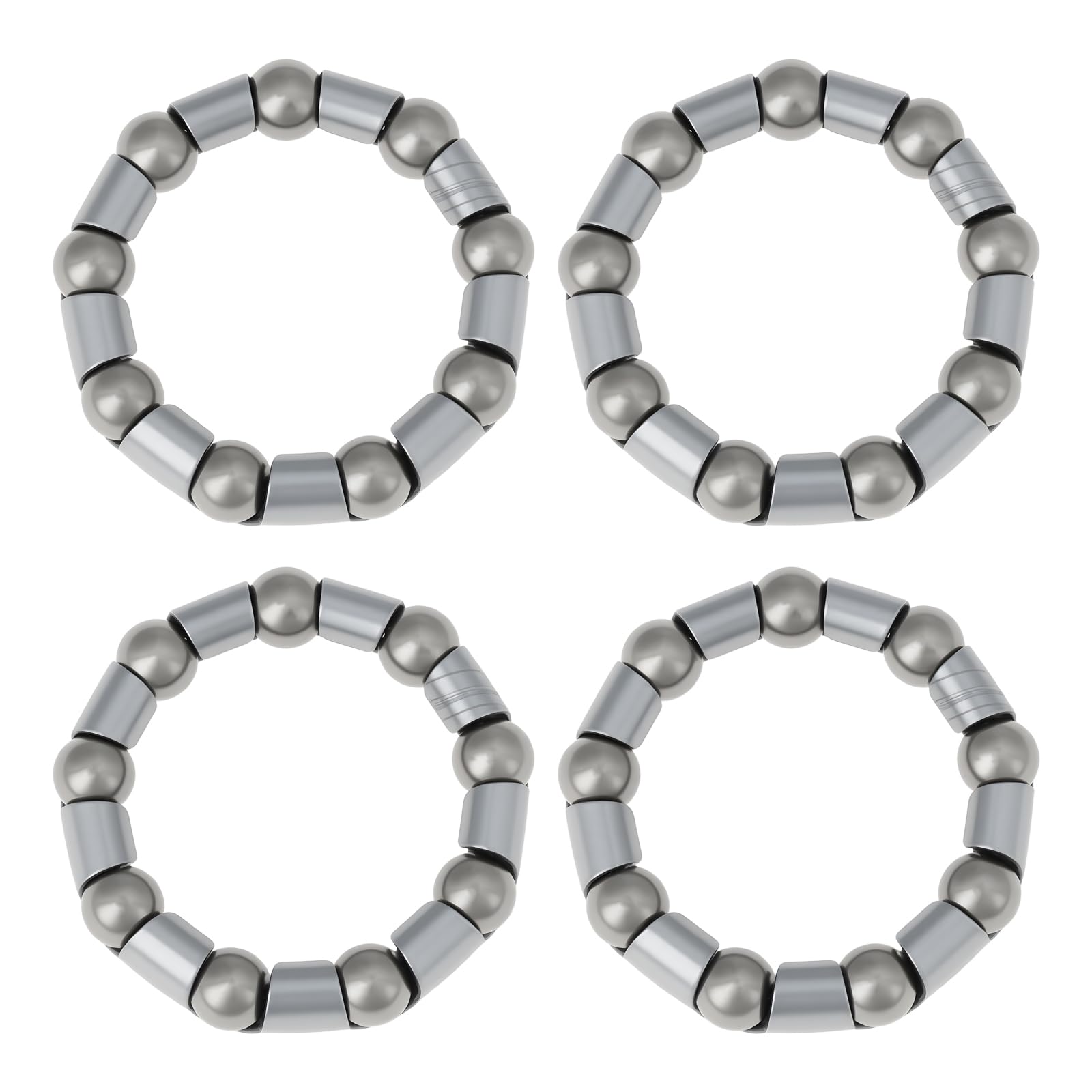 OTOTEC 4pcs Bicycle Headset Ball Bearing Retainer 5/16" x 9 Compatible with MTB Crank Bearings
