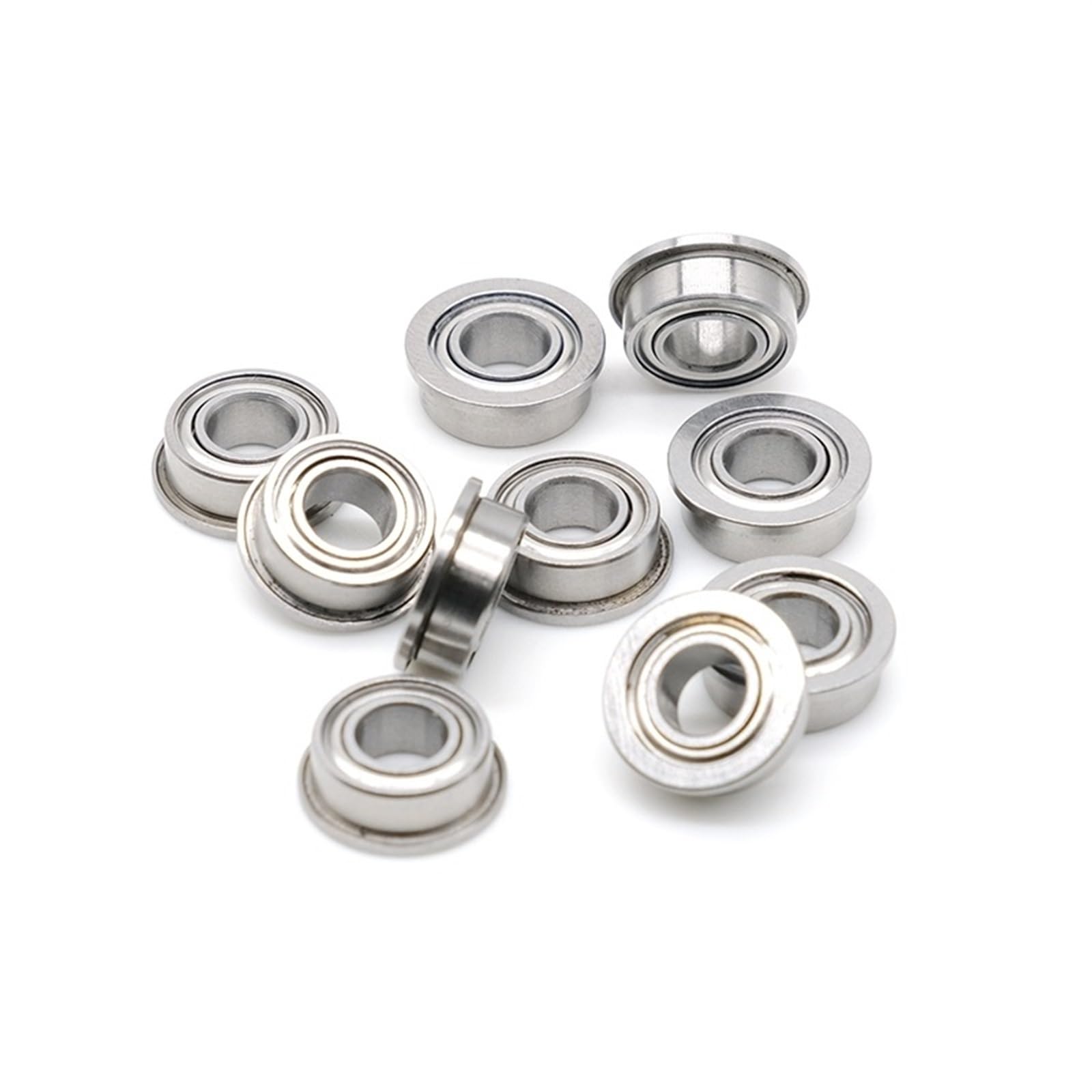 Rodamiento de brida MF106ZZ 6x10x3 mm ABEC-7 (10 piezas) Rodamientos de bolas con bridas en miniatura MF106 Z ZZ