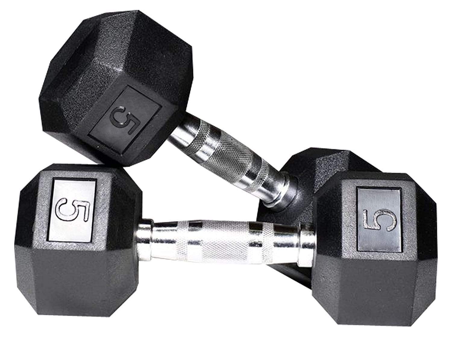 Konark Rubber Coated Hexa Professional Exercise Hexa Dumbbells 5KG (Pack of 2) (B08LC9LVHY) Amazon Price History, Amazon Price Tracker