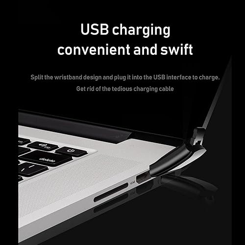 Miniatura 4 de Vital Fit Track, seguimiento de salud y estado físico, monitoreo avanzado del corazón y del sueño, presión arterial y nivel de oxígeno, alertas de