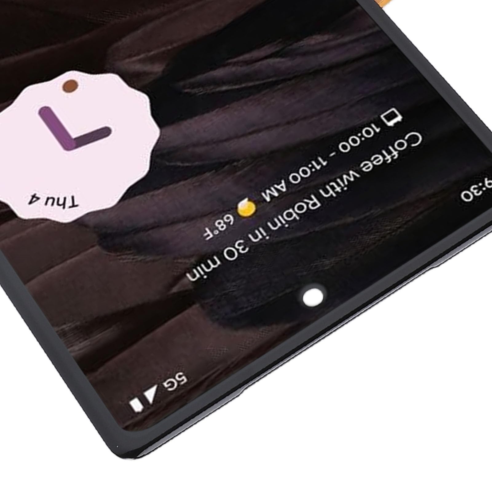 Tomantery Wymiana Ekranu AMOLED 7A 5G z funkcją Rozpoznawania Linii Papilarnych dla Zestawu Wyświetlacza Telefonu o Przekątnej 6,1 Cala, Idealna do Różnych Defektów Ekranu, do Profesjonalnej