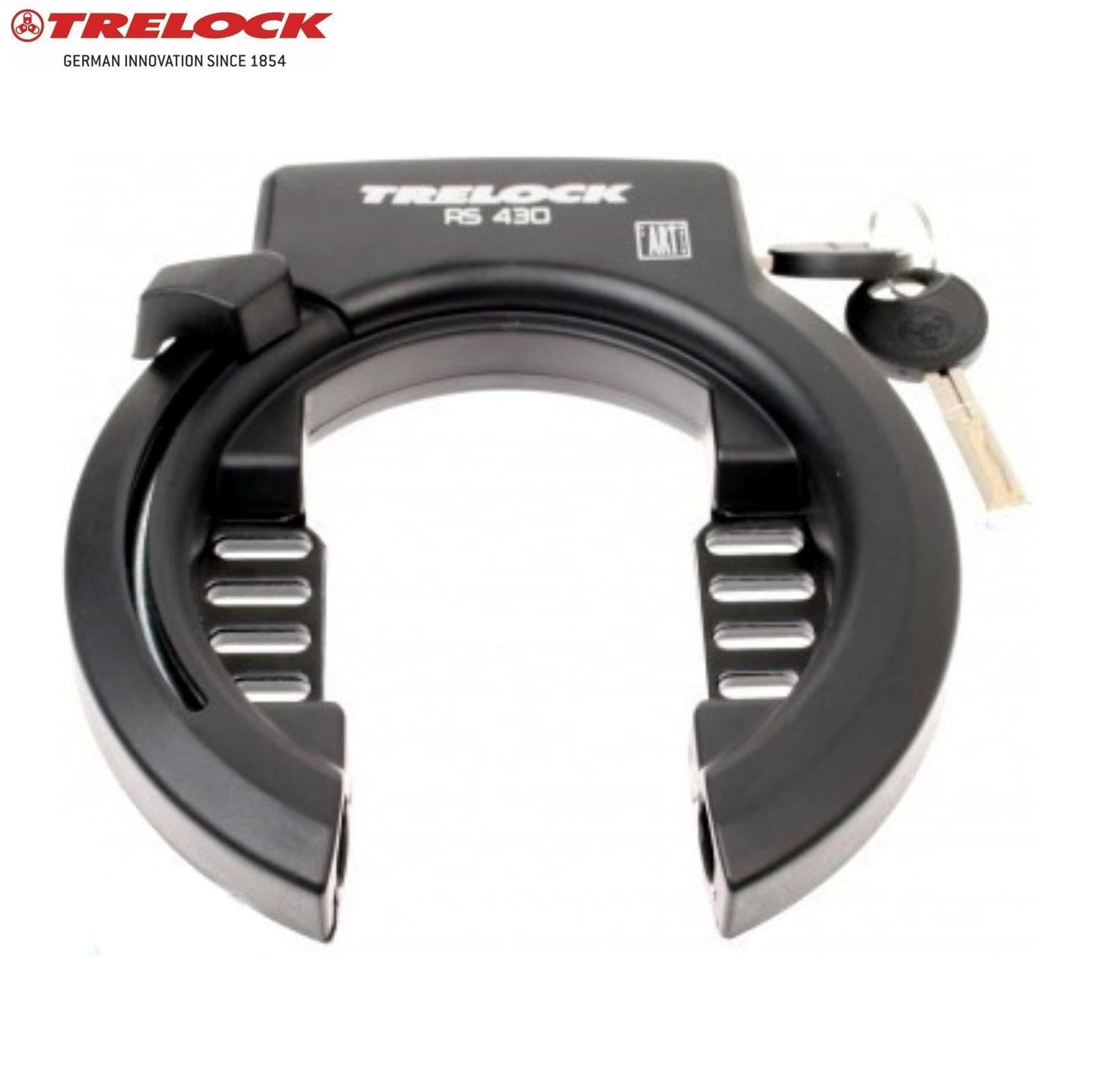 Trelock RS 430 Antivol pour cadre de vélo + chaîne de raccordement ZR355 100 cm Ø 6 mm, avec bande réfléchissante maxxi4you