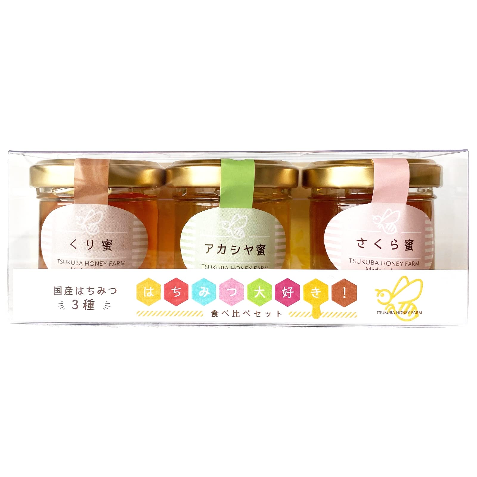 Amazon | 有限会社山田養蜂場 日本はちみつ 食べ比べセット (3種類