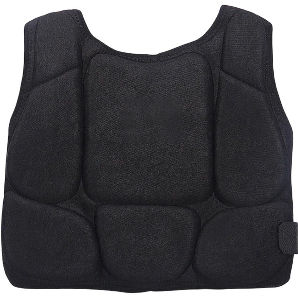 Fituenly Boxing Chest Guard Vest, Muay Thai Body Protector for Kickboxing Mma Taekwondo Sparring, Strike Shield Training Vest