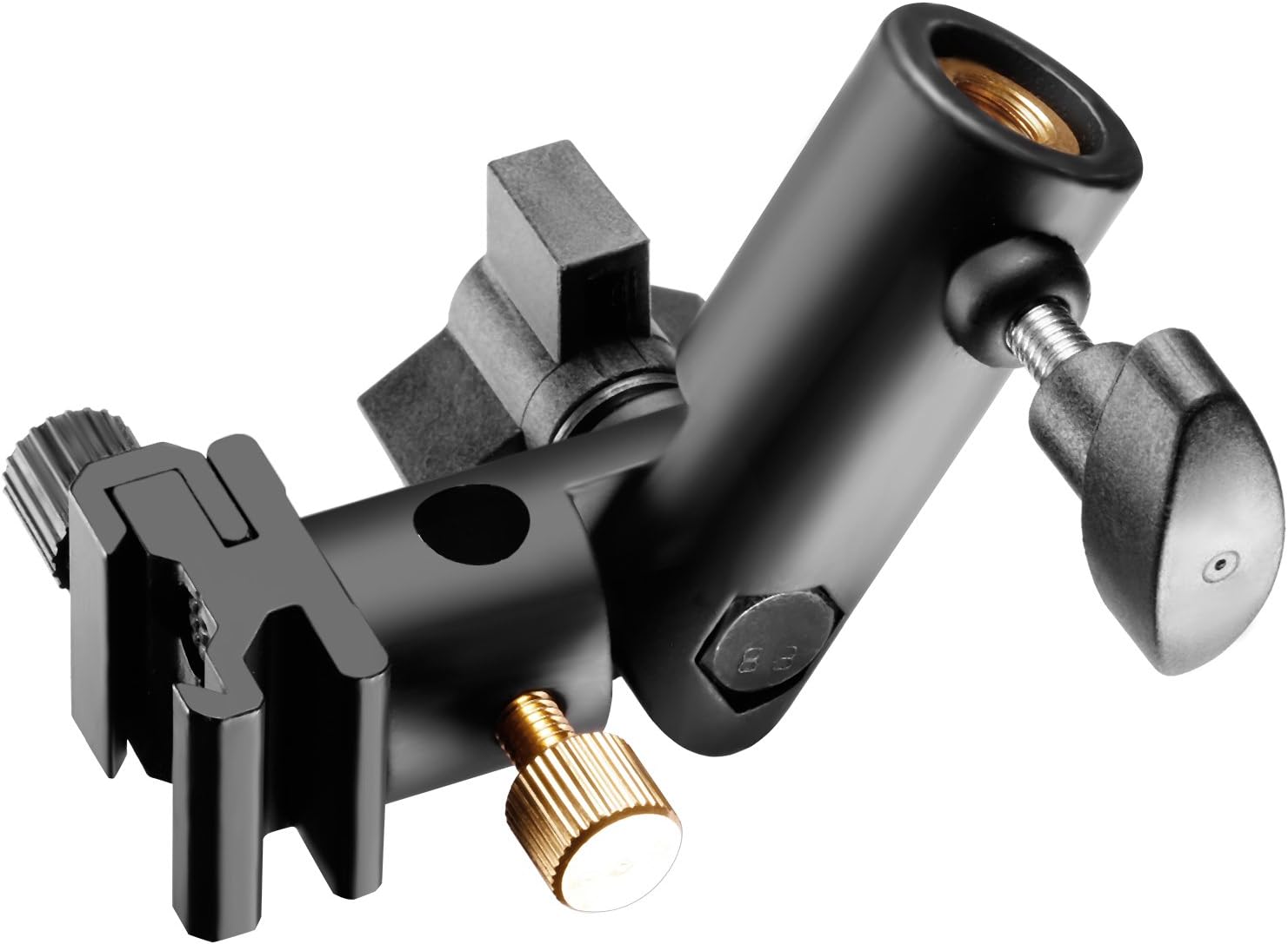 Neewer Flash/Shoe/Umbrella Mount/Holder/Bracket Type E For All hot-shoe flashes except Sony and Minolta Brands