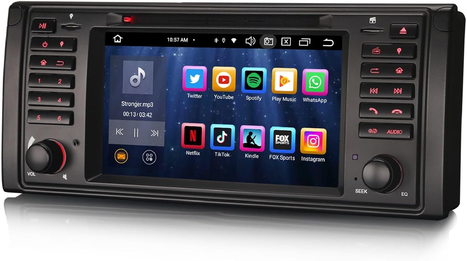 GONFEN Android 14 Autoradio Für Mercedes E-Klasse W211 - 8-Kern, 4GB+64GB, Wireless CarPlay & Android Auto