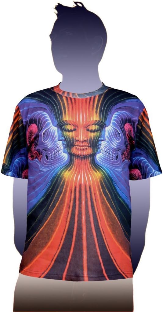 Interbeing Visionary Art Alex Grey T-Shirt | Crystal Tara - CT71-41 (Large)
