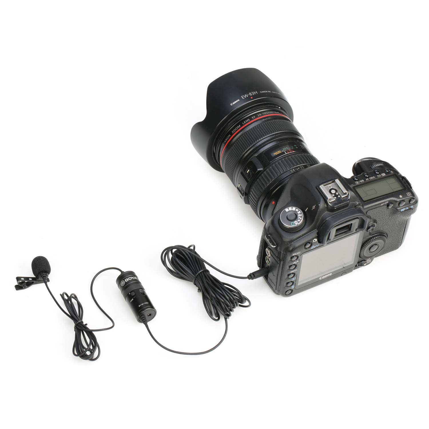BOYA BY-M1 Pro Micro cravate universel pour smartphones, reflex numériques, caméscopes, enregistreurs audio, PC