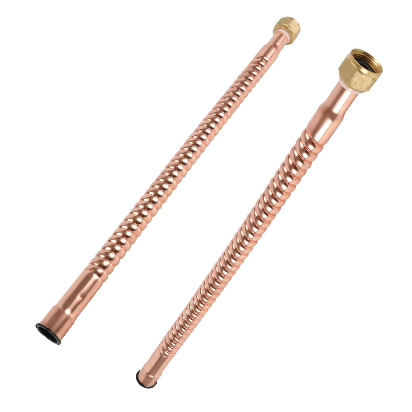 Connecteur cuivre chauffe-eau hydraulique FIP 1,9 cm flexible long de 45 cm EFIELD