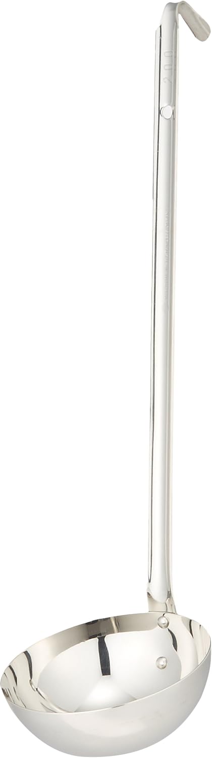 Gyokokodou Manufacturing BLC37200 Gyokodo Soup Ladle, 200cc, 18-8 Stainless Steel, Japan