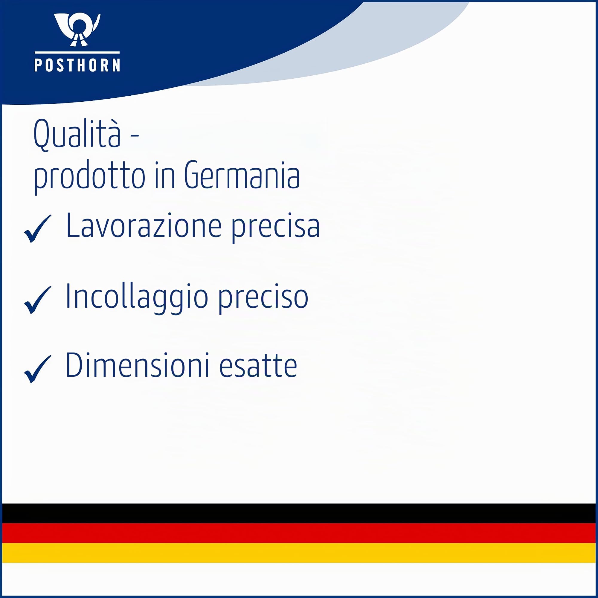 Bong 14616 - Buste formato A3, in carta kraft da 120 g/m², con retro in cartone grigio da 450 g/m², dotate di chiusura adesiva protetta da linguetta, 100 pezzi, colore: Marrone