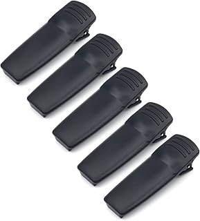Kymate BCA2 Belt Clip for Midland Radio Replacement Clips X-Talker T70 T73 T75 T77 T79 LXT600 LXT630 GXT1000 GXT1030 GXT1050 Series 5 Pcs