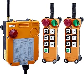 Wireless Industrial Remote Control F24-6D AC/DC18V-65V (2 Transmitter + 1 Receiver) for Hoist Crane